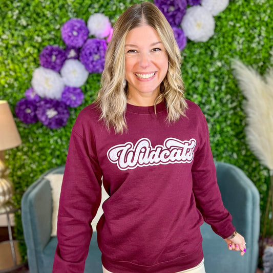 Maroon Wildcats Sweatshirt