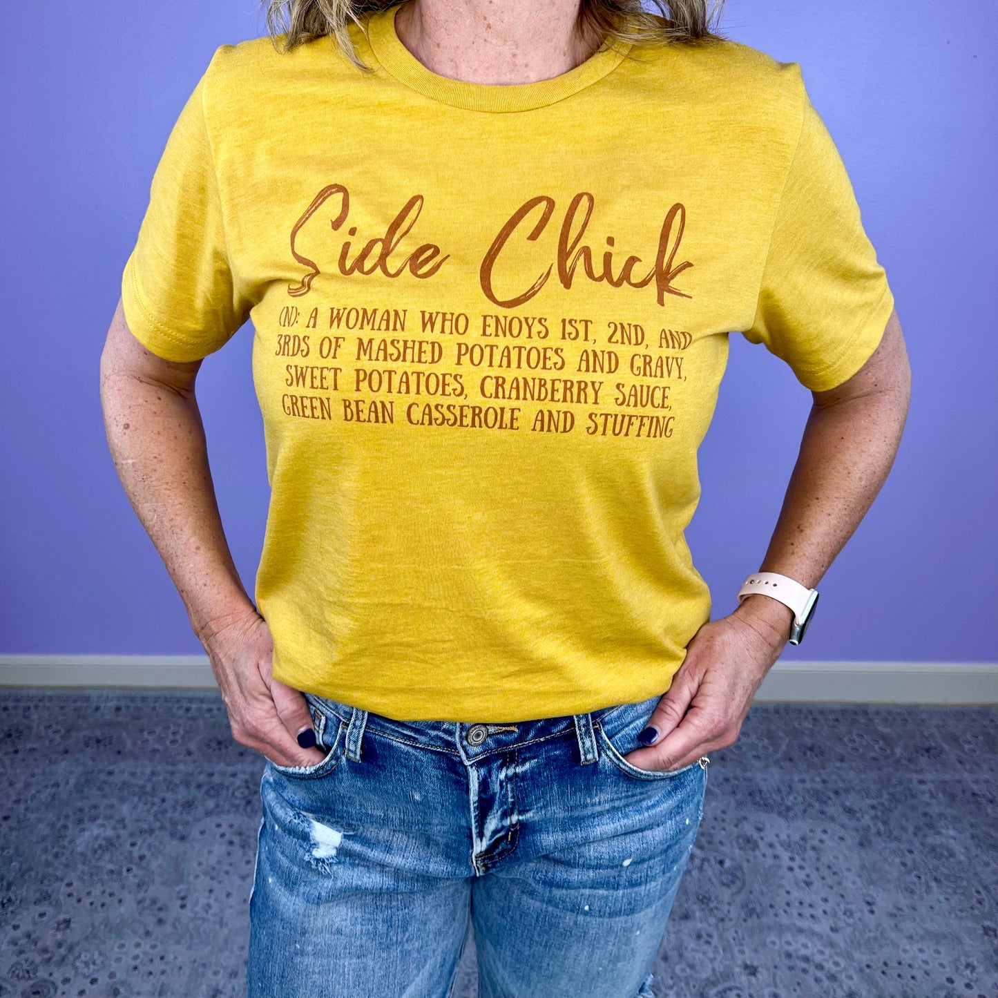Side Chick Graphic T-Shirt